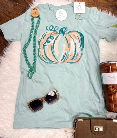 Sage Harvest Pumpkin Tee