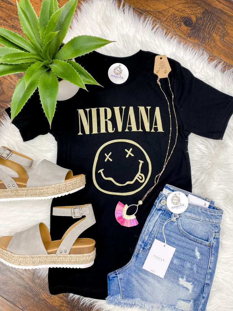 Nirvana Band Logo Tee