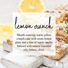 Lemon Crunch 16oz Mason Jar Soy Candles