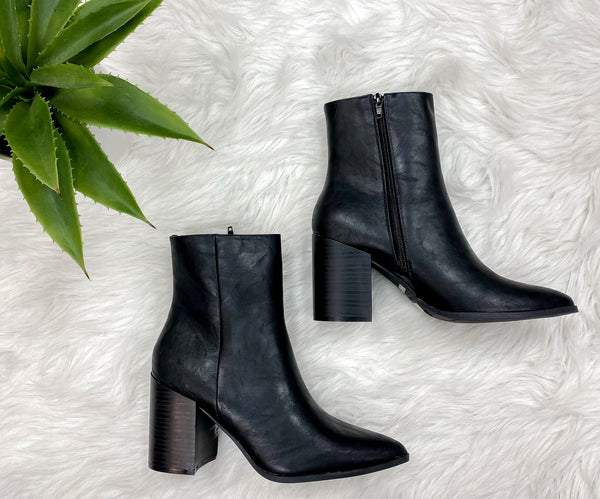 Walk In The Park Bootie Black