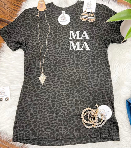 Leopard Mama Graphic Tee