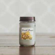 Fresh Pear 16oz Mason Jar Soy Candles