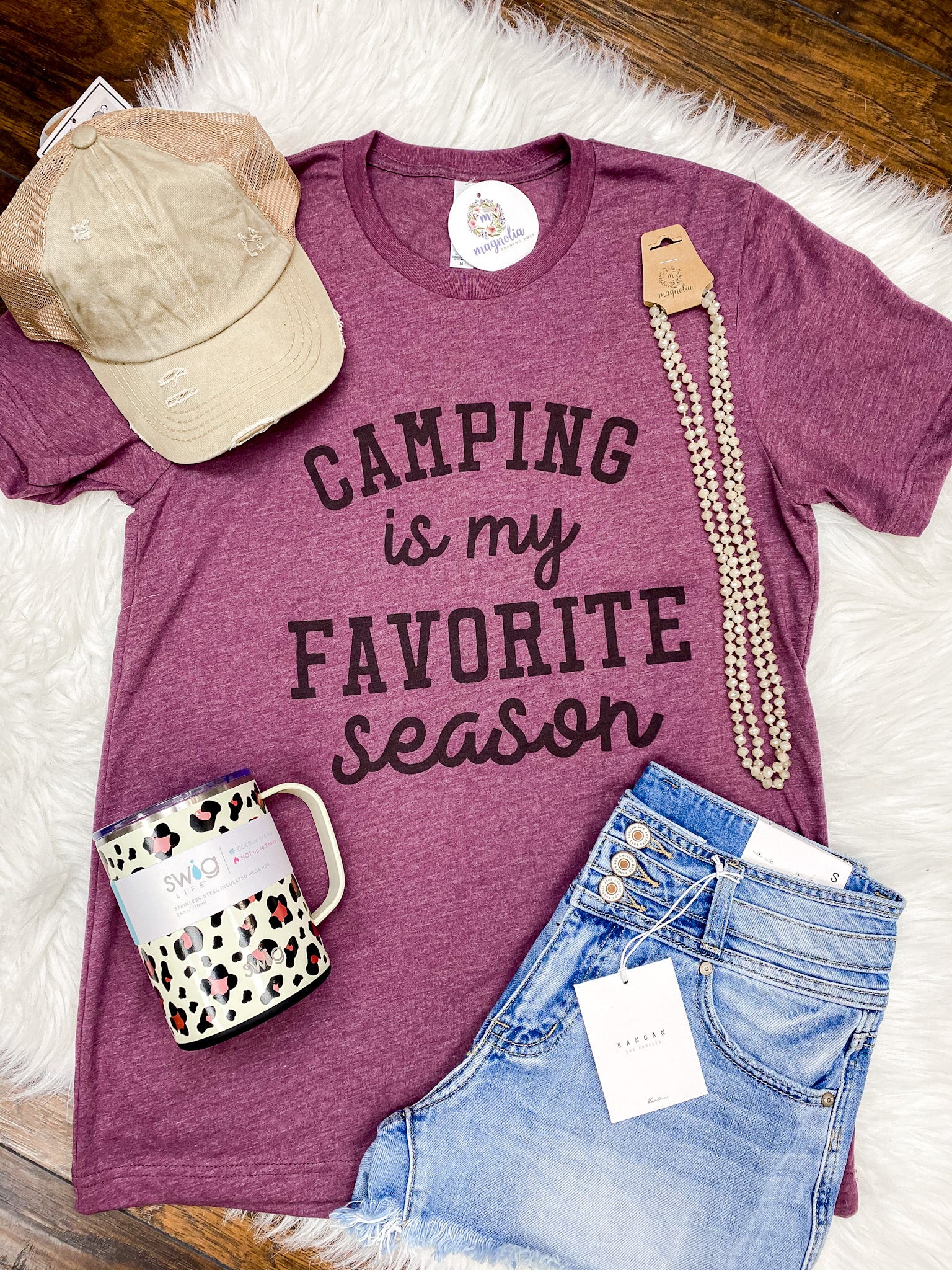 Berry Camping Is My Favorite Season Tee