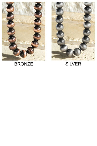 Navajo Pearl Statement Necklace