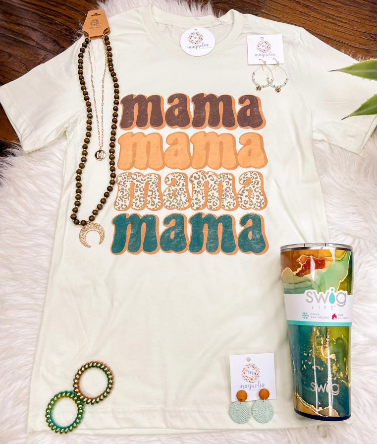 Citron Earth Tone Mama Graphic Tee Magnolia Trading Post