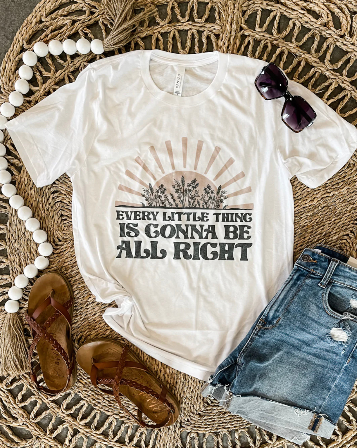 Gonna Be All Right Retro Graphic Tee