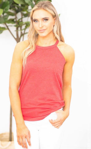 Red Frost Super Soft Rockstar Tank Top