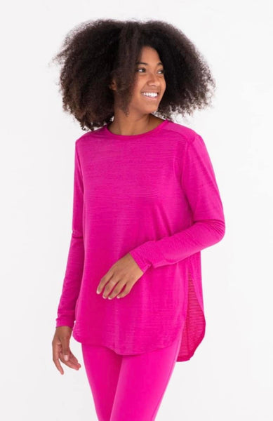 Athleisure Top Hot Pink