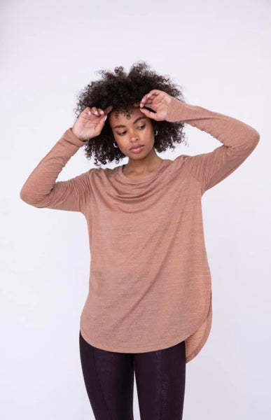 Athleisure Top Taupe